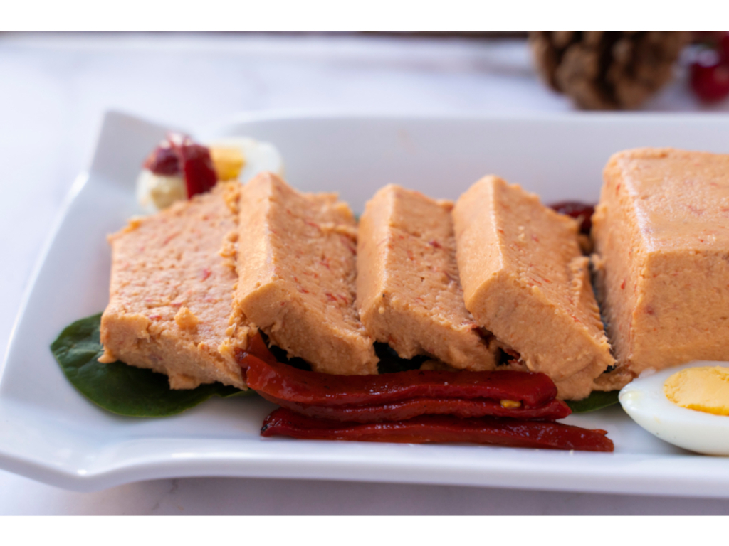 Pastel de bonito y pimientos del piquillo