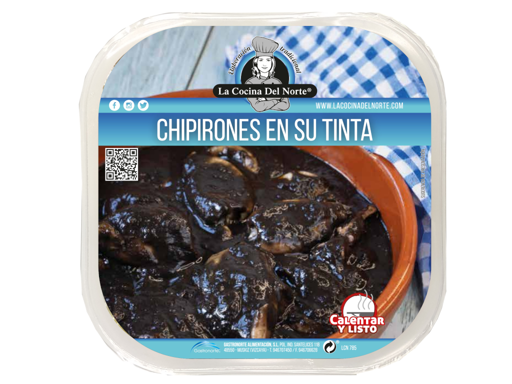 Chipirones en su tinta