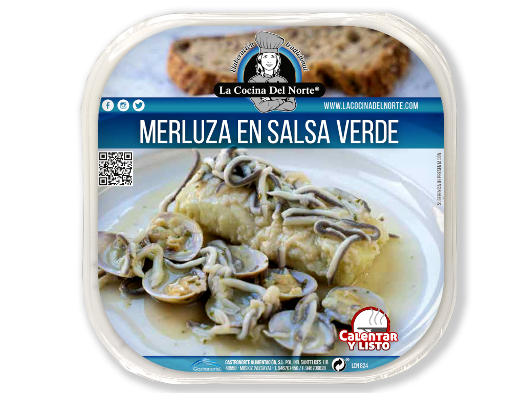 Lomo de Merluza en salsa verde