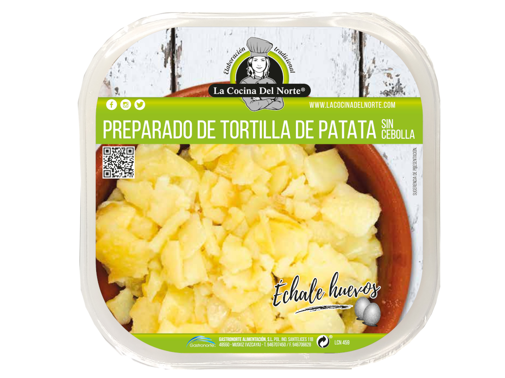 Preparado para tortilla de patata