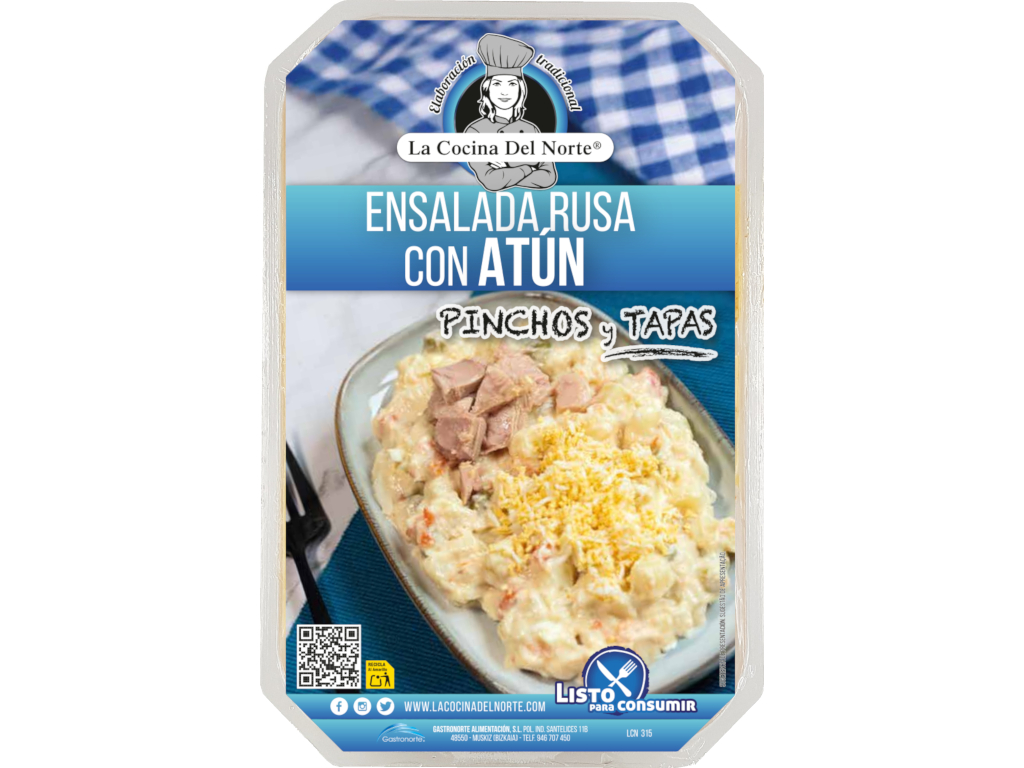 Ensalada Rusa con Atún